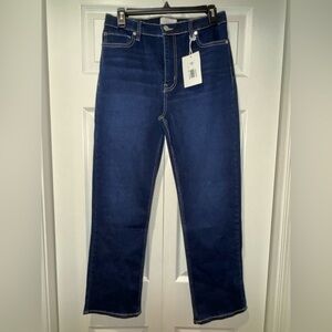 Frame straight jeans. NWT.  Size 30